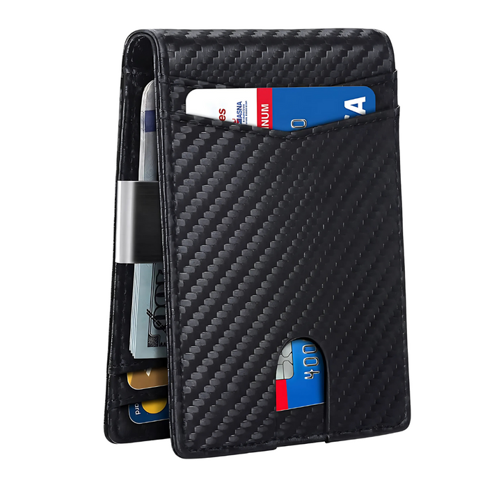 Stornfield | SafeSlim RFID Leather Men's Wallet – Compact, Thin & Safe