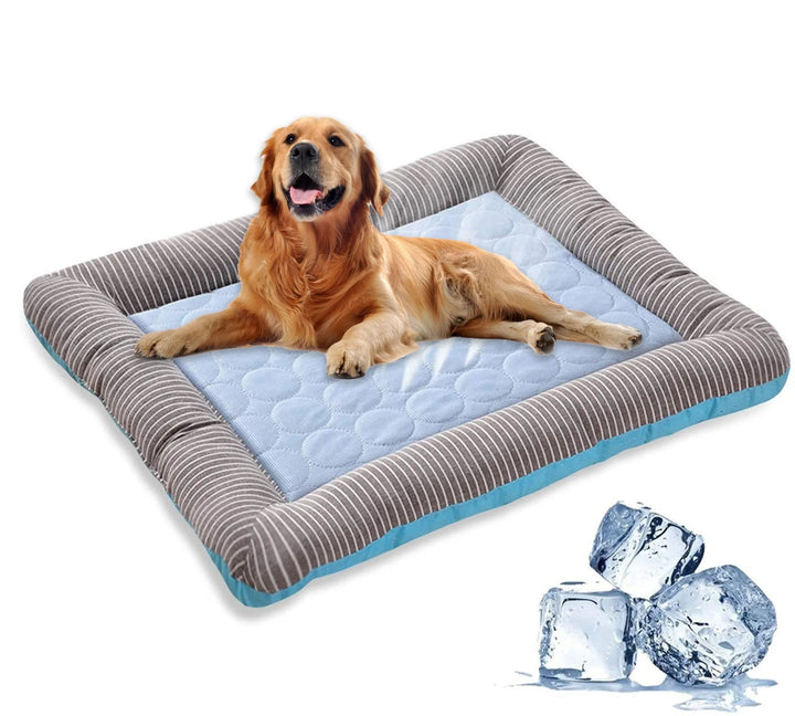 Cooling Dog Bed with Ice Silk Material | Stornfield