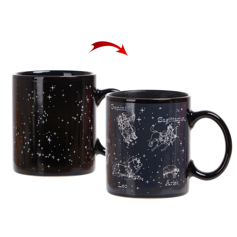 Heat-sensitive color-changing star mug | Stornfield