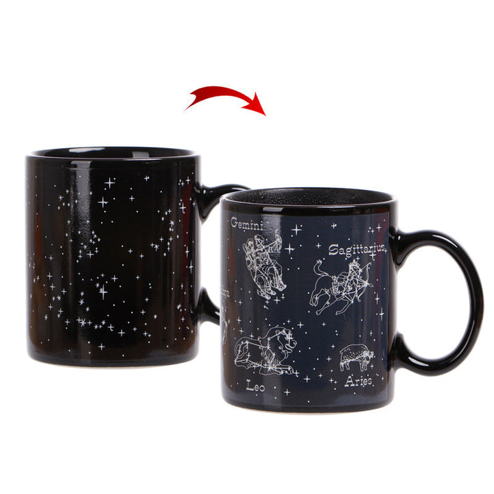 Heat-sensitive color-changing star mug | Stornfield