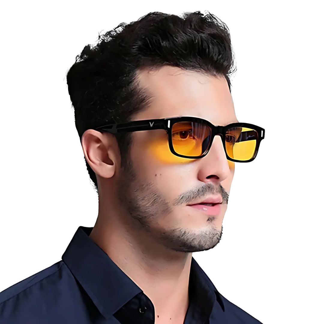 EyeShield Pro Blue Light Blocking Computer Glasses | With UV Protection - Reduces Eye Strain - Improves Sleep Quality - Relieves Eye Fatigue Stornfield