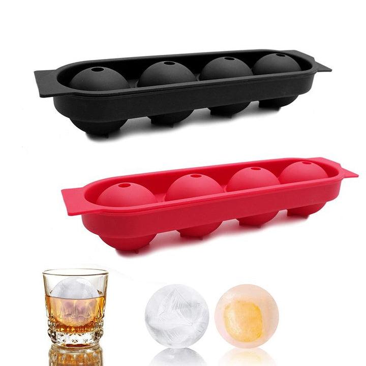 4-Ball Silicone Ice Ball Mold | Stornfield
