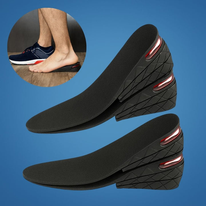 Heelsure | Heel Lift Inserts – Adjustable Height – Breathable Gel Cushioning – Discreet Comfort for Work, Sports, or Everyday Wear Stornfield
