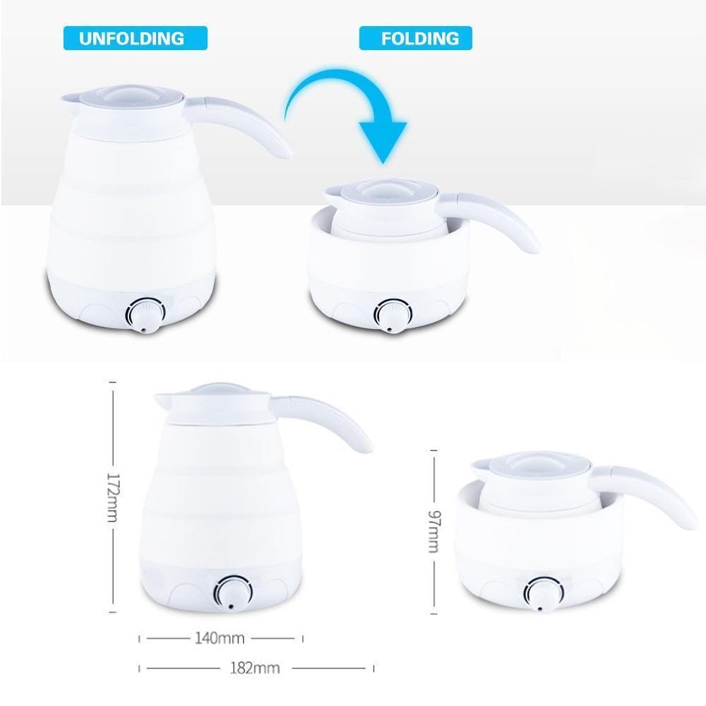 Portable Electric Kettle With Universal Plug | Stornfield