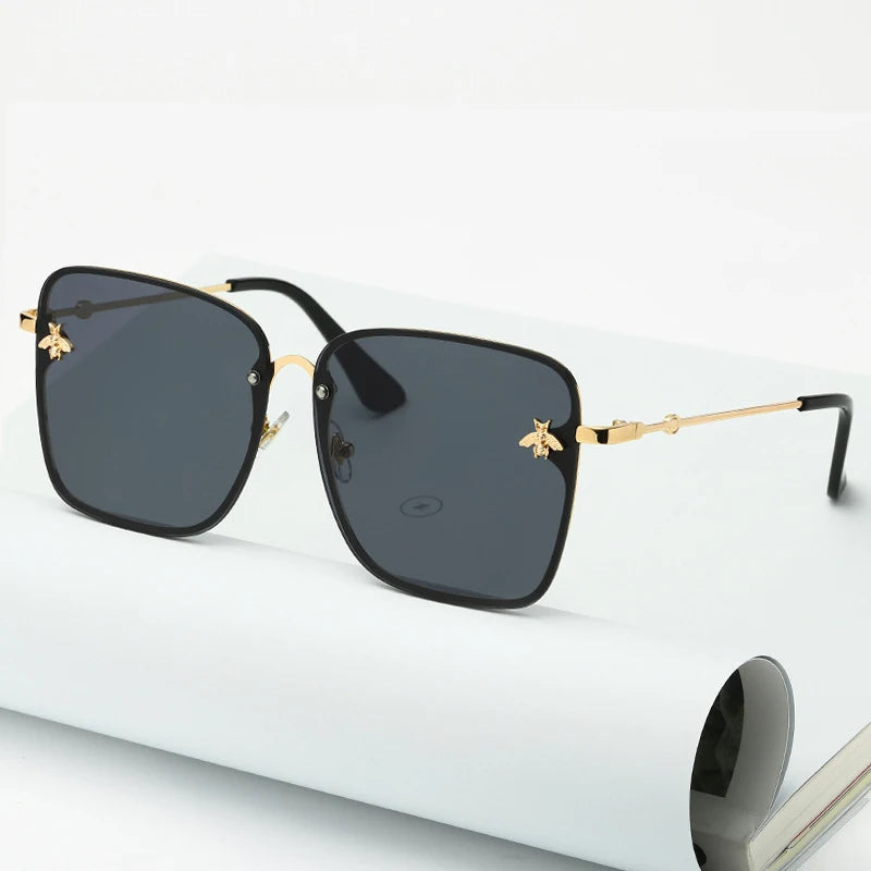 Charlotte Sunglasses | Oversized & Rimless | Stornfield