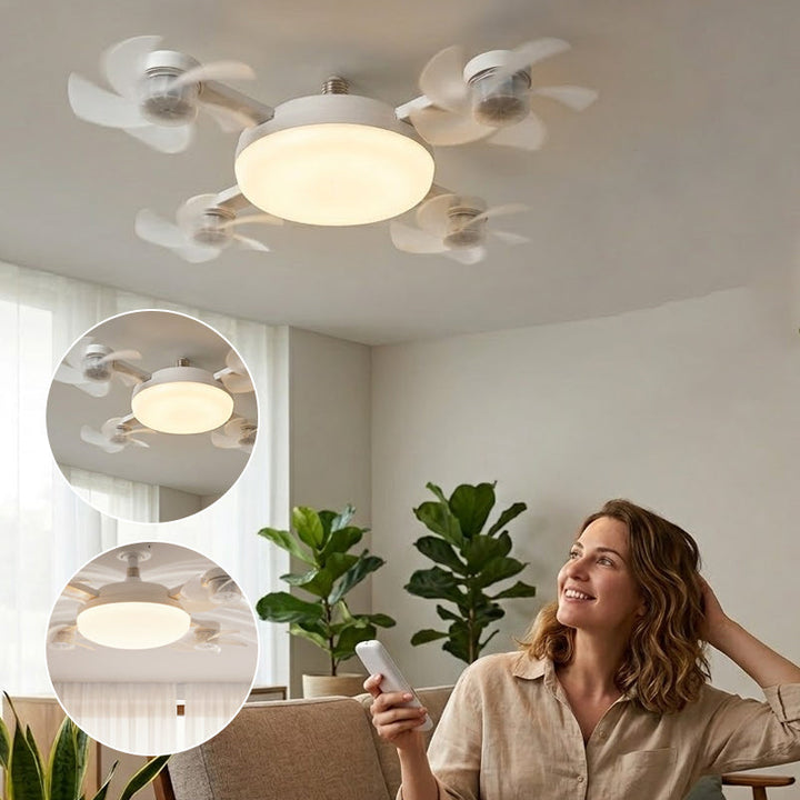 Remote Control Ceiling Fan Light Bulb | Stornfield