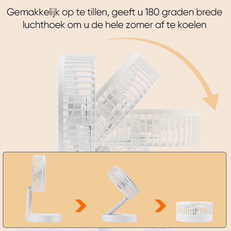 PortaStornfielde RechargeaStornfielde Telescopic TaStornfielde Fan with Silent Design and AdjustaStornfielde Height | Stornfield