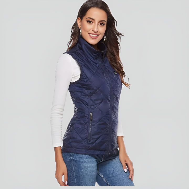 Stornfield | Heated vest for women with dual control and 9 heating zones – comfort and warmth for every season