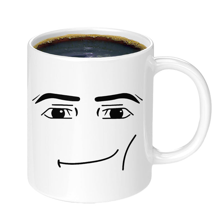 Emoji printed ceramic mug | Stornfield