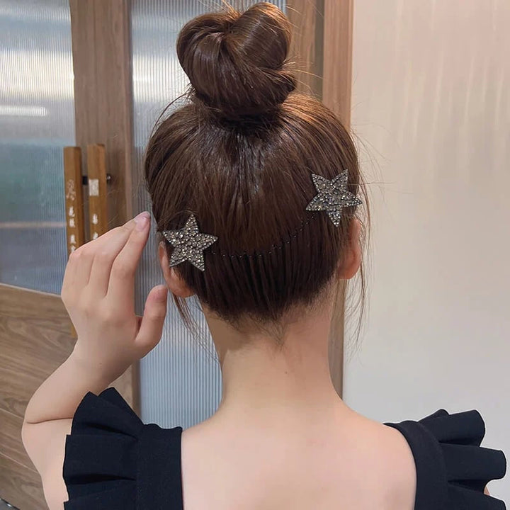 Rhinestone Star Hair Comb Set (5 pieces) | Stornfield