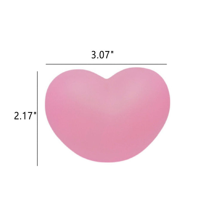 Stornfield | LuvSphere Silicone LED Night Light | Heart-Shaped Design | Table Lamp | Warm Ambient Light | Decorative