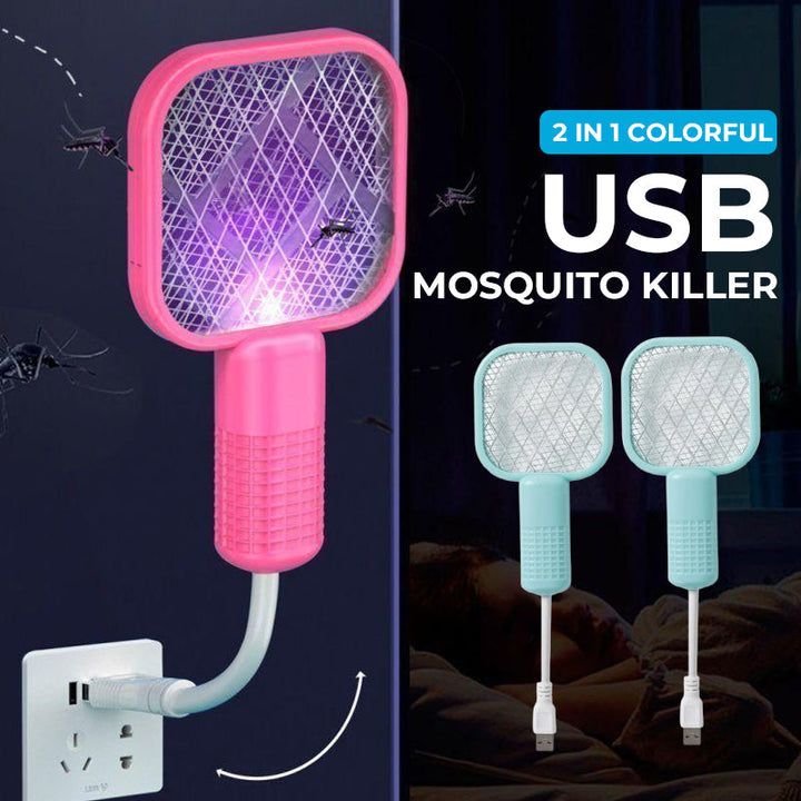 USB Mosquito Repeller with LED and Safety Net – 2-in-1 Design | Stornfield
