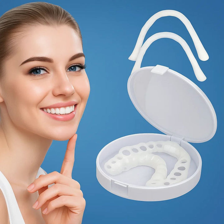 SmileEase | Clip-On Veneers – Instant Smile Enhancement – Ultra-Thin Design – Ideal for Adults Seeking Affordable Dental Solutions Stornfield