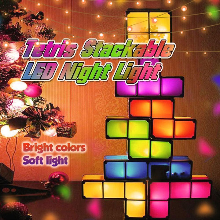 Tetris Stackable LED Night Light | Stornfield