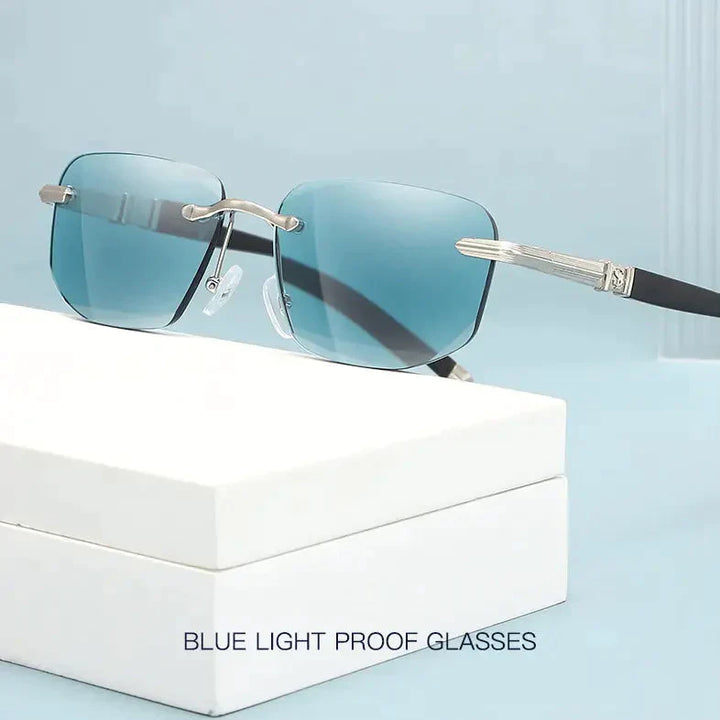 Stornfield | Sapphire High Hardness Anti-Blue Light Wide and Near Reading Glasses Sunglasses