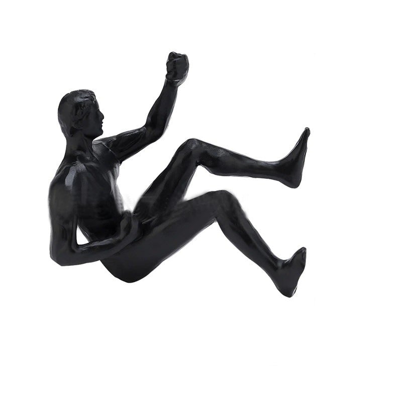 Stornfield | Hanging statues for climbing wall