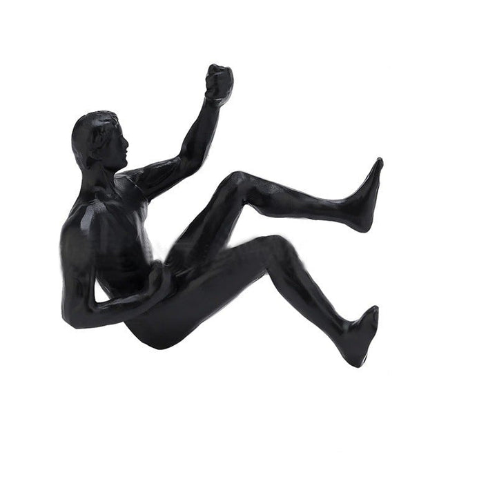 Stornfield | Hanging statues for climbing wall