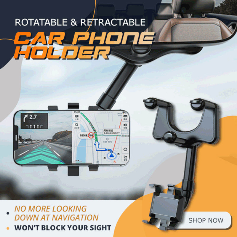 Rotatable & Extendable Car Phone Holder | Stornfield