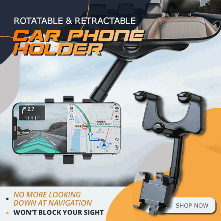 Rotatable & Extendable Car Phone Holder | Stornfield