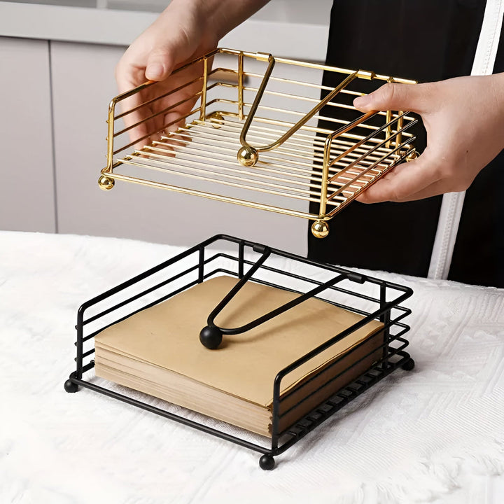 Iron Frame Napkin Holder | Stornfield