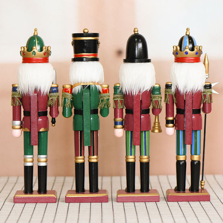 Nutcracker figure made of wood, 30 cm, classic design