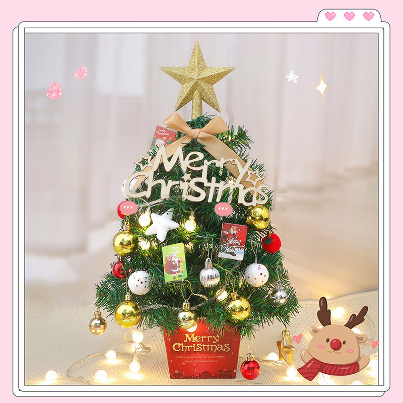 Mini Christmas tree made of PVC, 40-50 cm
