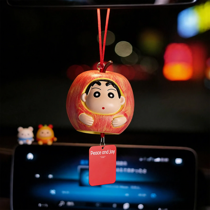 Rubber scented hangers for rearview mirrors, cartoon design