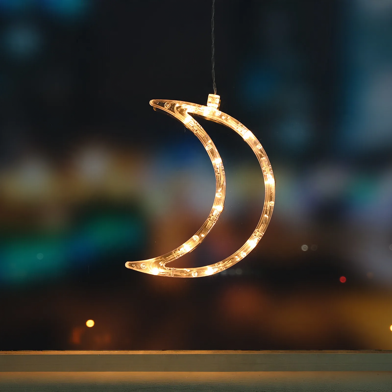 LED hanging decoration for windows and rooms