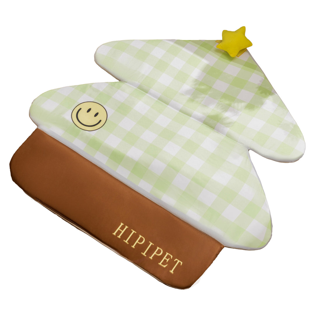 Foldable pet mat, breathable and waterproof