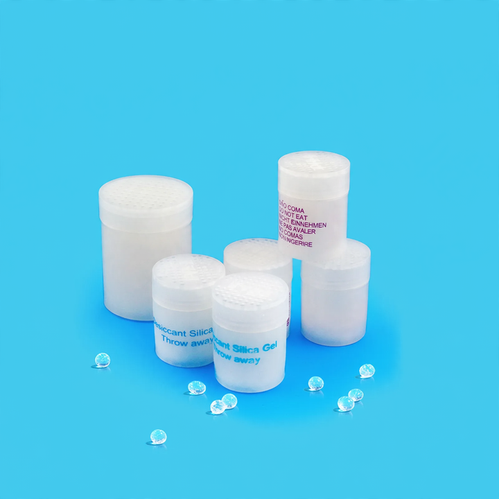 Cylindrical silicone desiccant, 1g