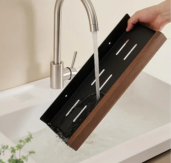 CulinaWood Kitchen Wall Shelf Stornfield
