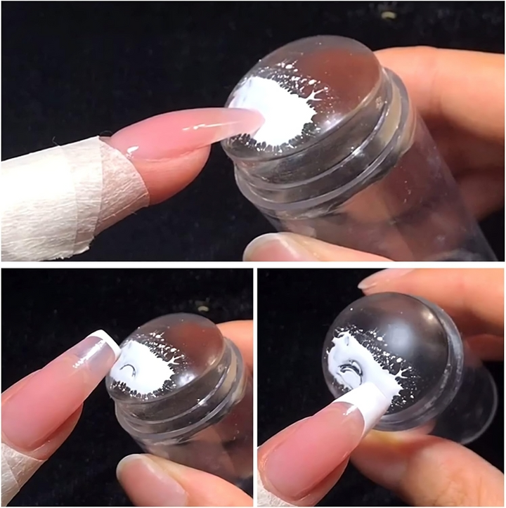Sculptella French Manicure Stamper — Masterfully perfect French Tips that you will want to show off with pride | Stornfield