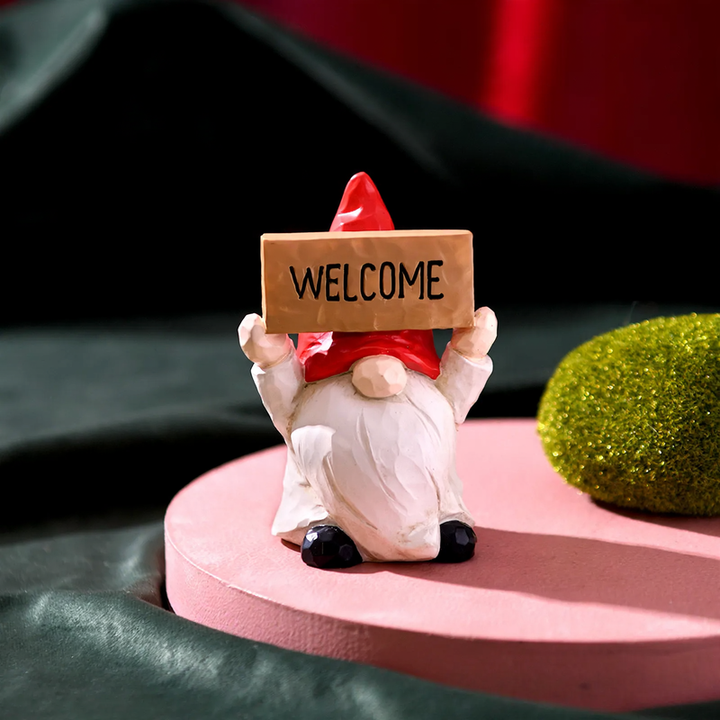 Decorative Christmas Gnome Figure made of Resin