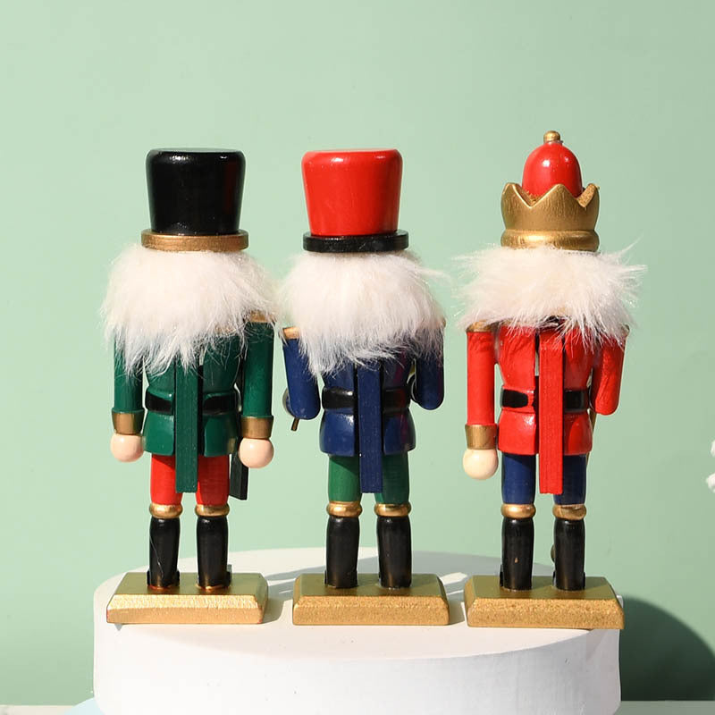 Nutcracker Soldier Set, 15 cm, Wood
