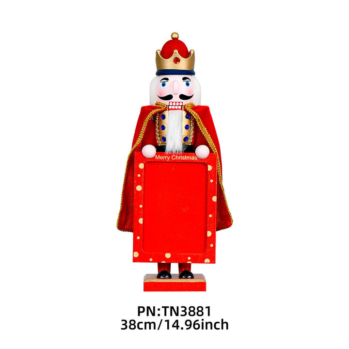 Nutcracker figure made of wood, 38 cm