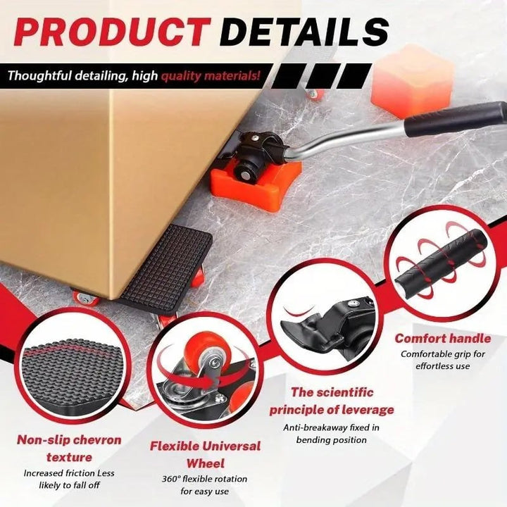 GlideMate — Heavy furniture moving made easy – Back-friendly, scratch-free and stress-free! | Stornfield