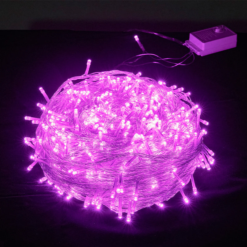 LED string lights for indoor and outdoor use