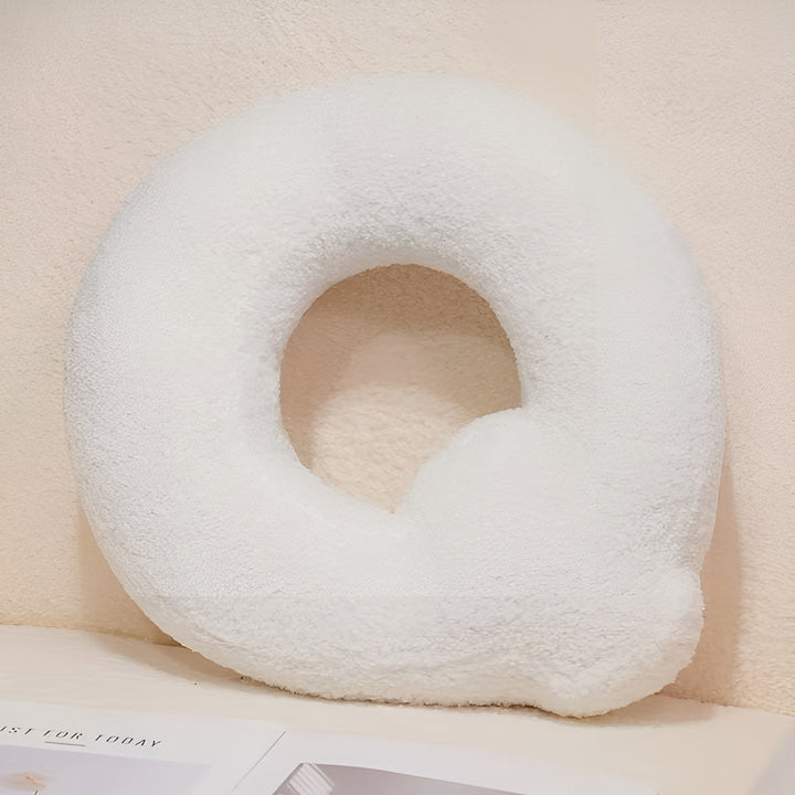 White Letter Decorative Pillow – Soft And Versatile | Creative Pillows For Your Sofa And Bed | Stornfield