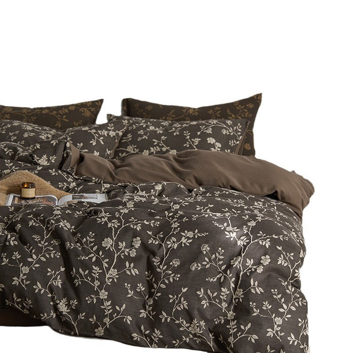 Vintage Bedding Set, Cotton, Jacquard Look