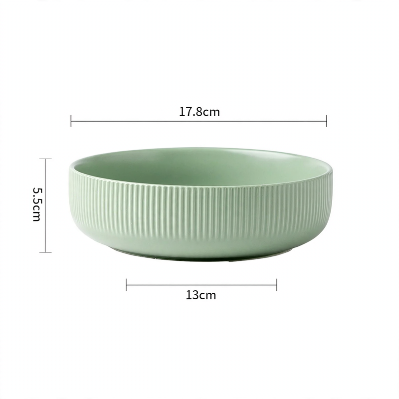 Ceramic dining set, Japanese style, various sizes