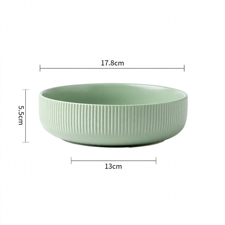 Ceramic dining set, Japanese style, various sizes
