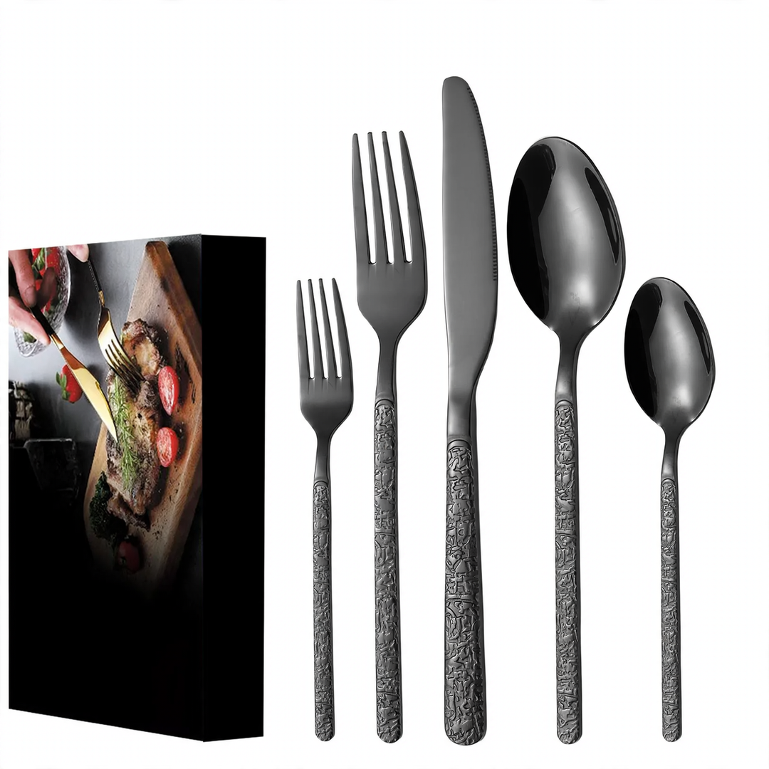 Cutlery set made of stainless steel, 20-piece