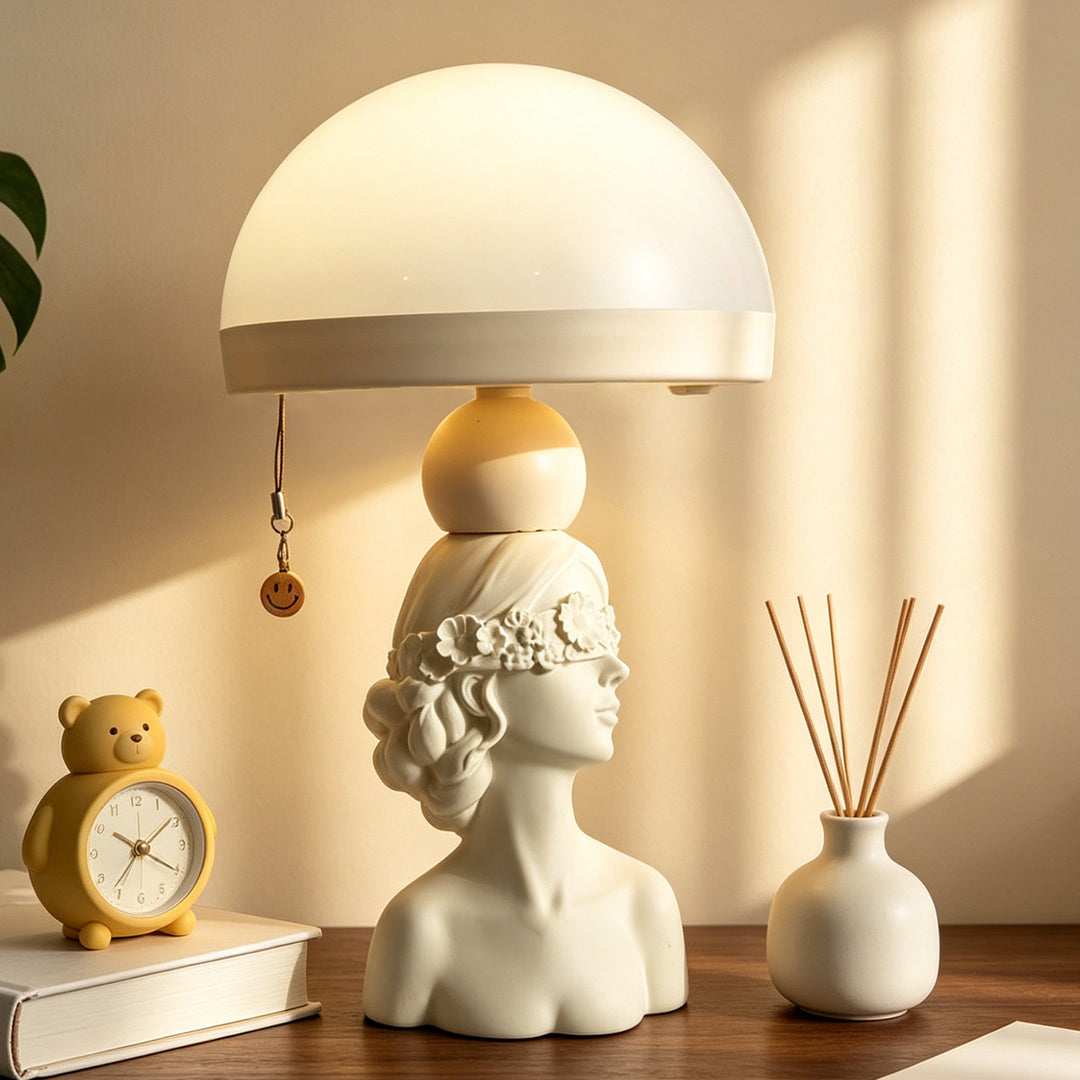 Table lamp jellyfish, French, vintage style