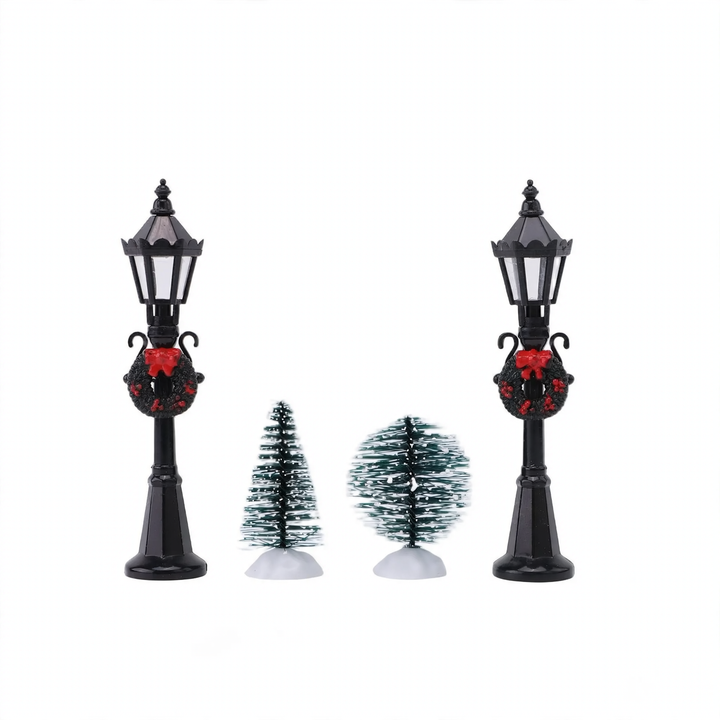 Miniature Christmas Decoration Set for Micro Landscapes