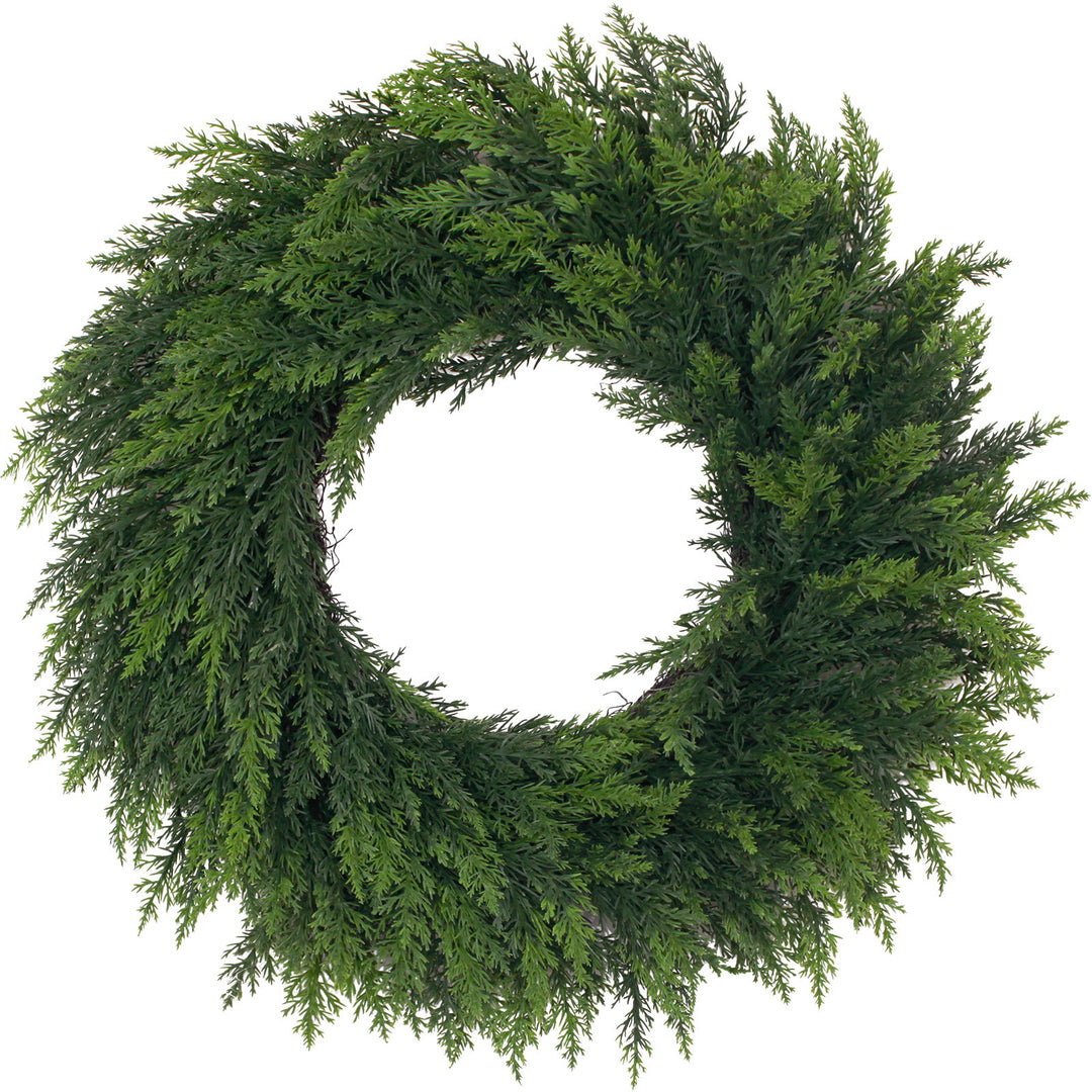 Large Christmas wreath, 23 inches