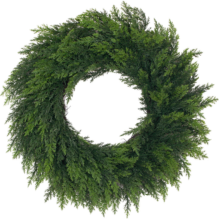 Large Christmas wreath, 23 inches