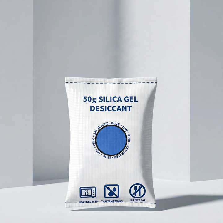 Silica gel with moisture indicator