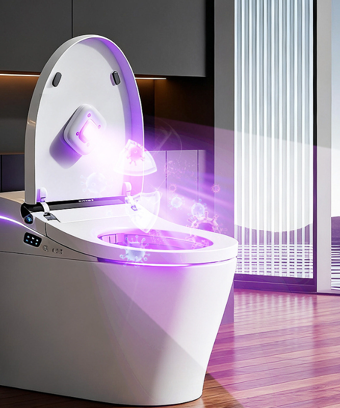 Stornfield | Rechargeable Attachable Ultraviolet LED Disinfection Lamp, with Auto-On/Off Design, for Home, Toilet & More