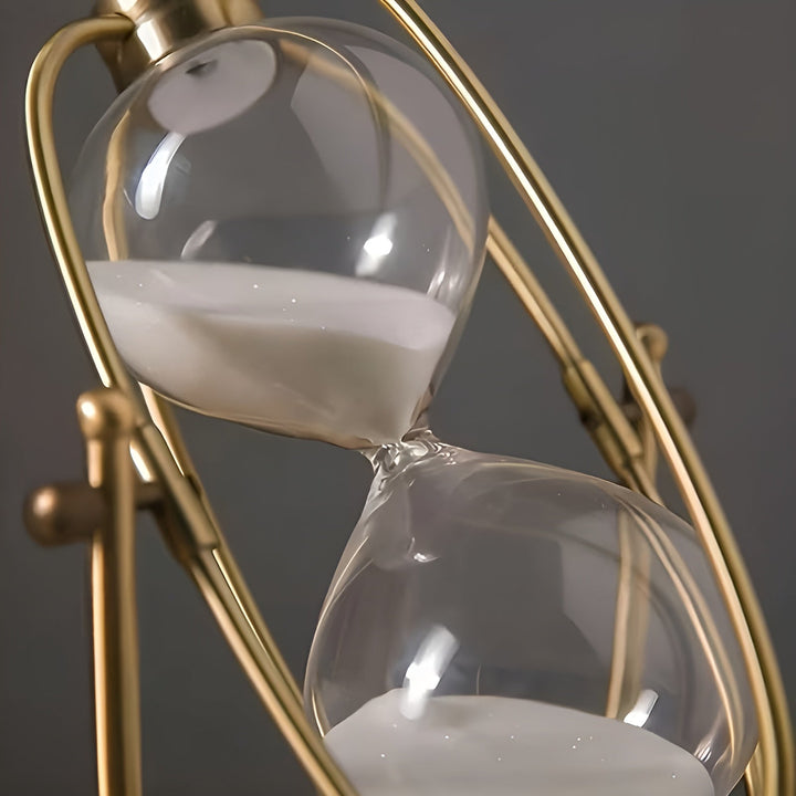 Classic hourglass to turn – Decorative and Relaxing | Stylish taStornfielde decoration with flowing sand | Stornfield
