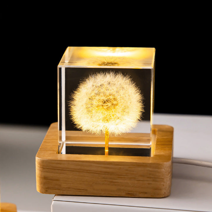 Crystal ball LED night light | Stornfield